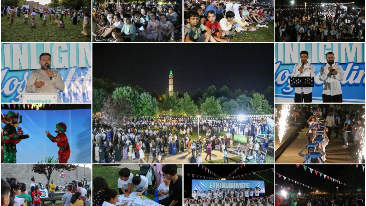Davet ve Gençlik Hareketi'nin park etkinliğinde çocuklar ve aileler bir araya geldi