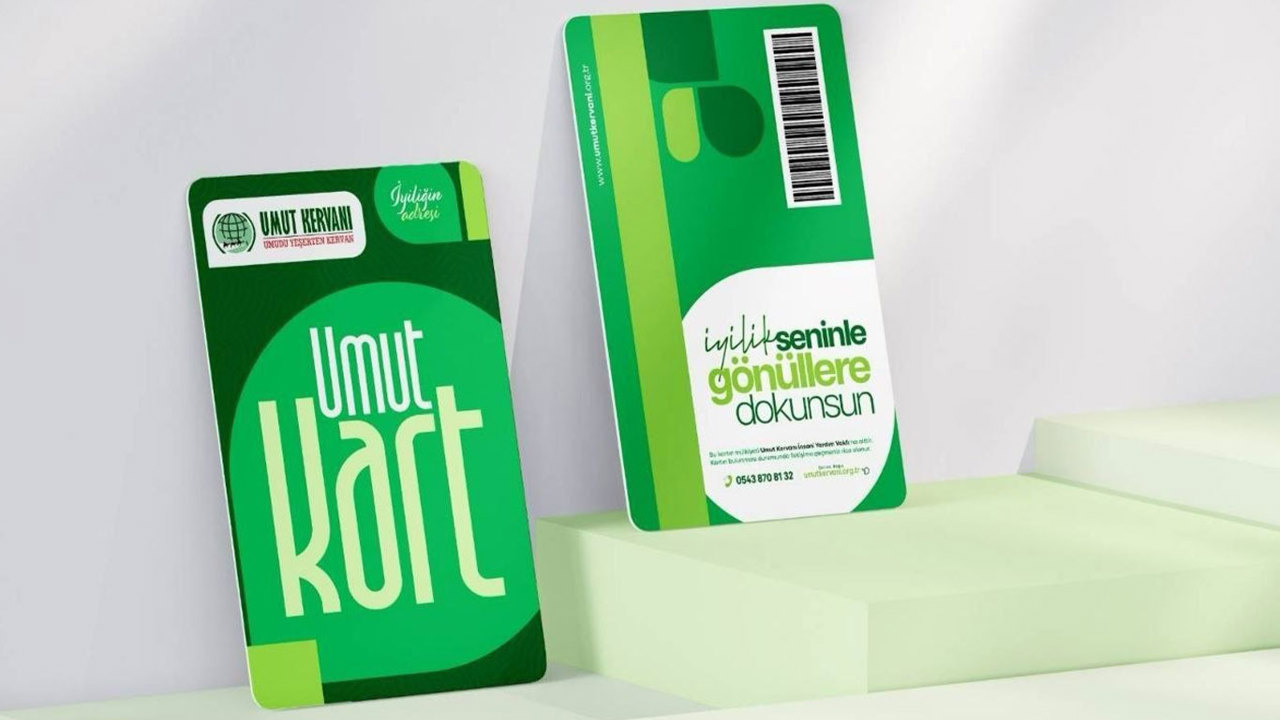 Umut Kervanı Van'da Umut Kart ile yüzlerce aileye umut oluyor