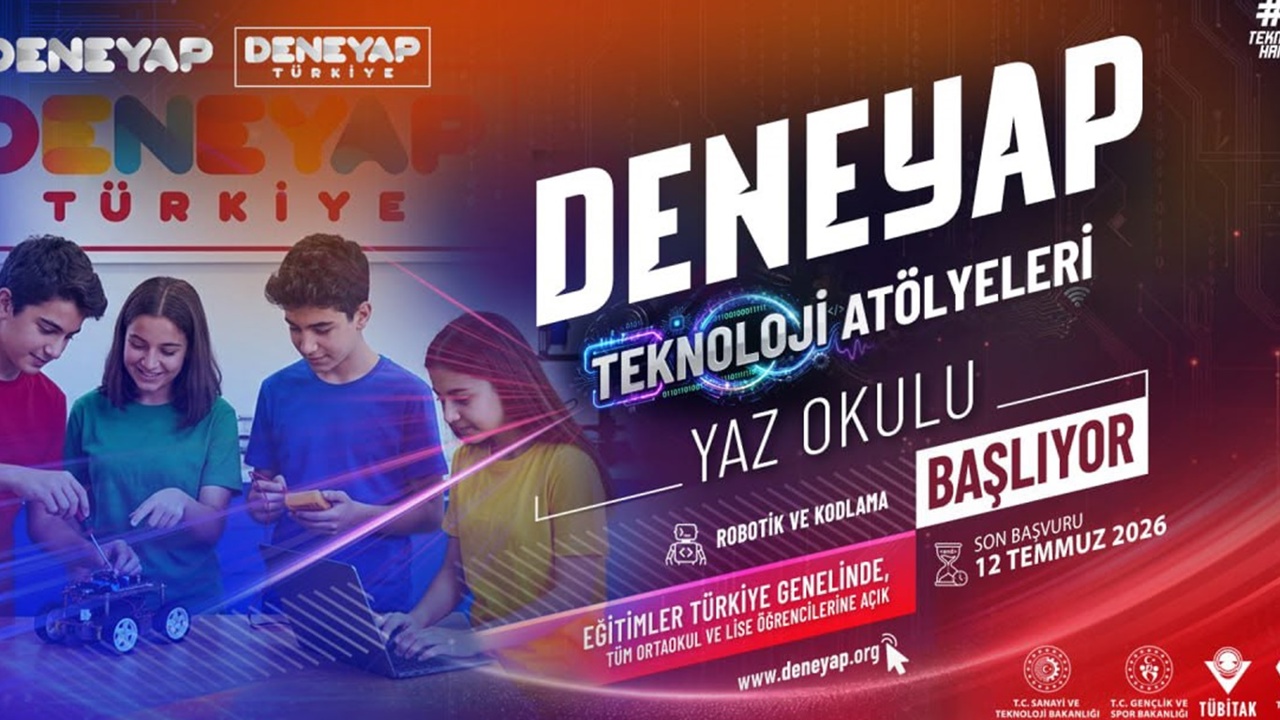 DENEYAP Teknoloji Atölyesi'nde yaz okulu eğitimleri başladı