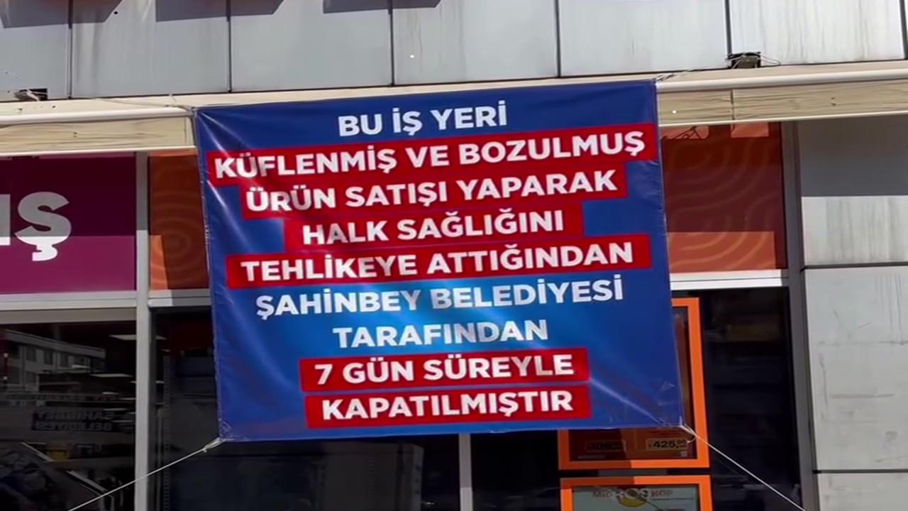 Gaziantep'te bozulmuş ürün satan Migros şubesine ikinci kez kapatma kararı