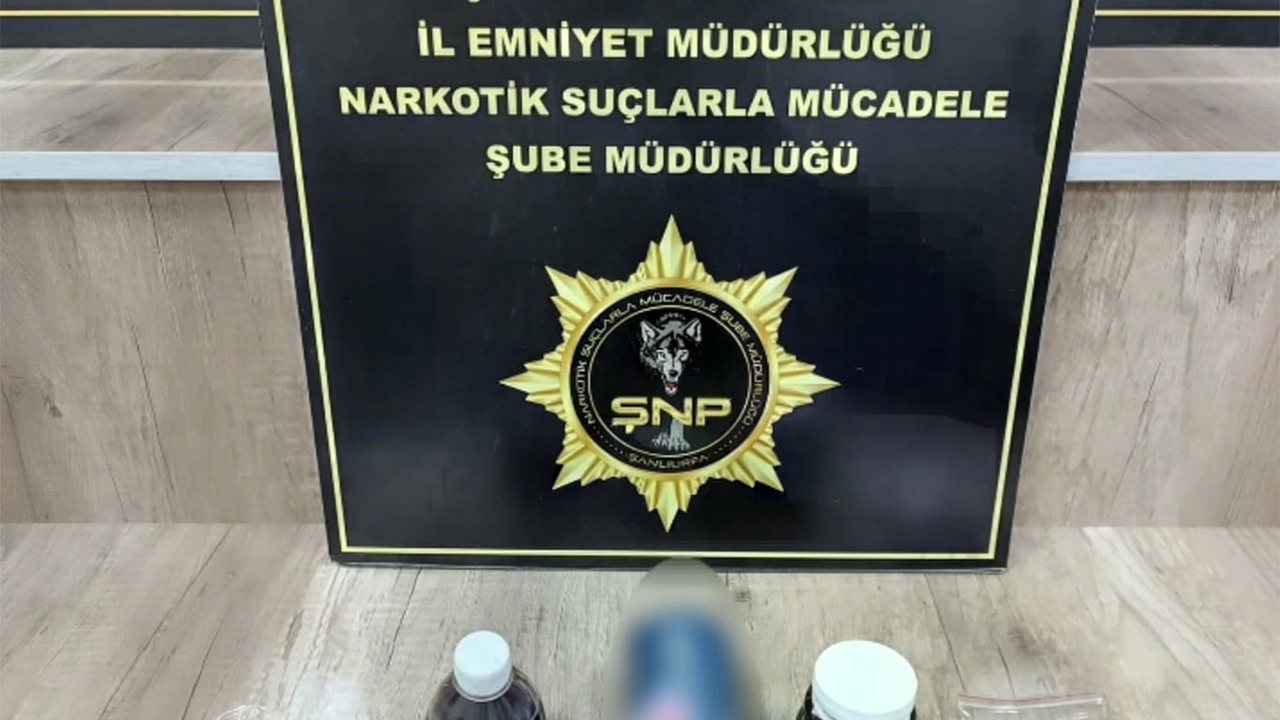 Şanlıurfa’da uyuşturucu operasyonu: Özel düzenekli pet şişede uyuşturucu ele geçirildi