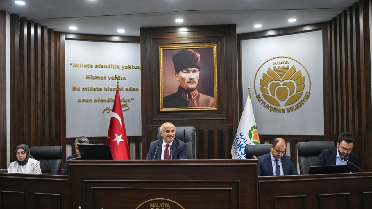 Malatya Büyükşehir Belediye Meclisi temmuz ayı toplantıları sona erdi
