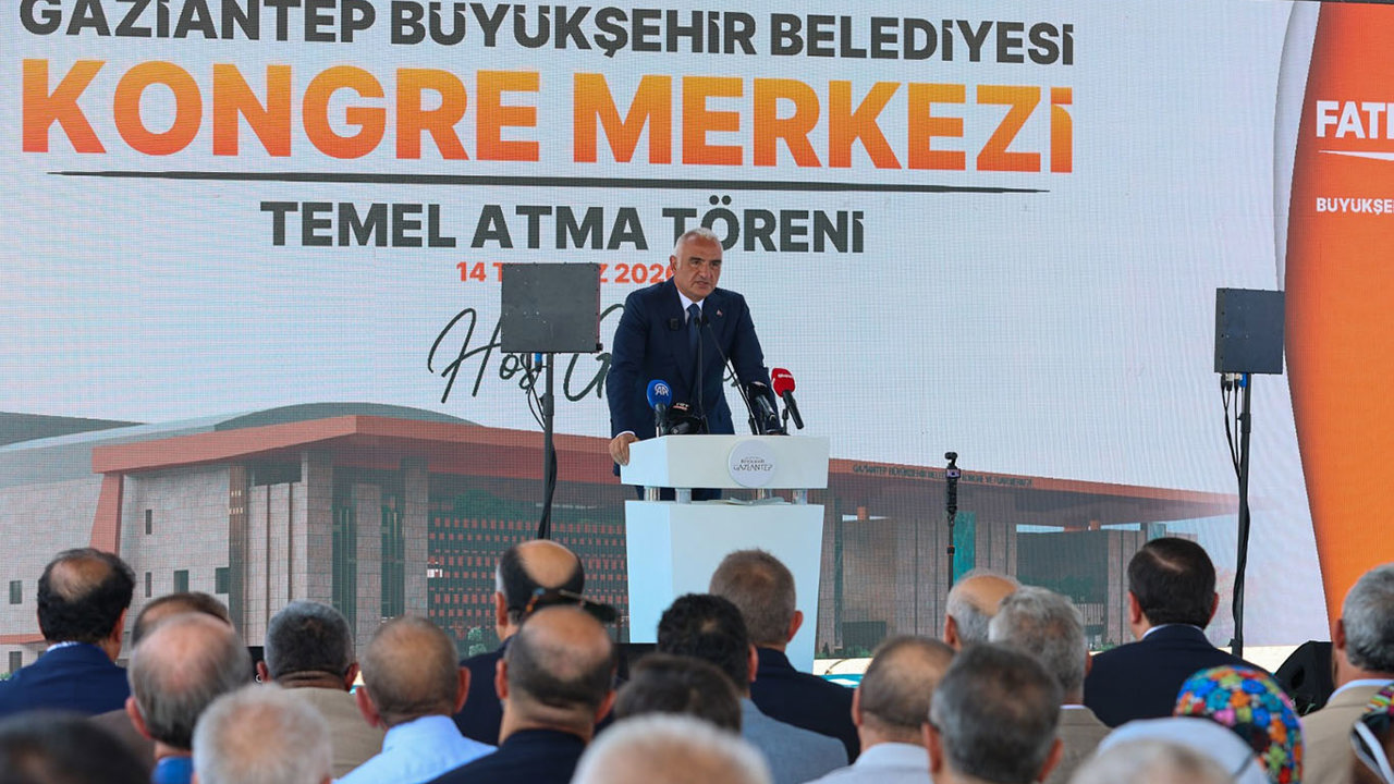 Gaziantep'e uluslararası standartlarda kongre ve fuar merkezi geliyor