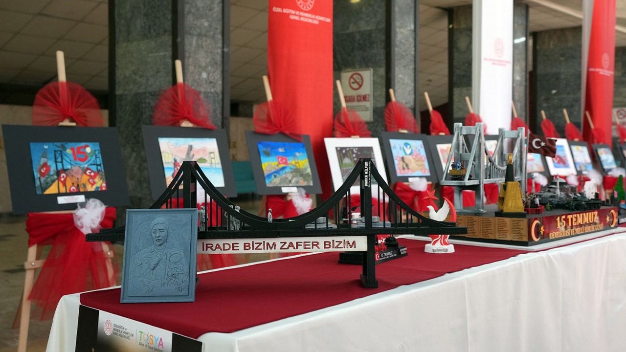 MEB'de 15 Temmuz Demokrasi ve Millî Birlik Günü Anma Sergisi açıldı