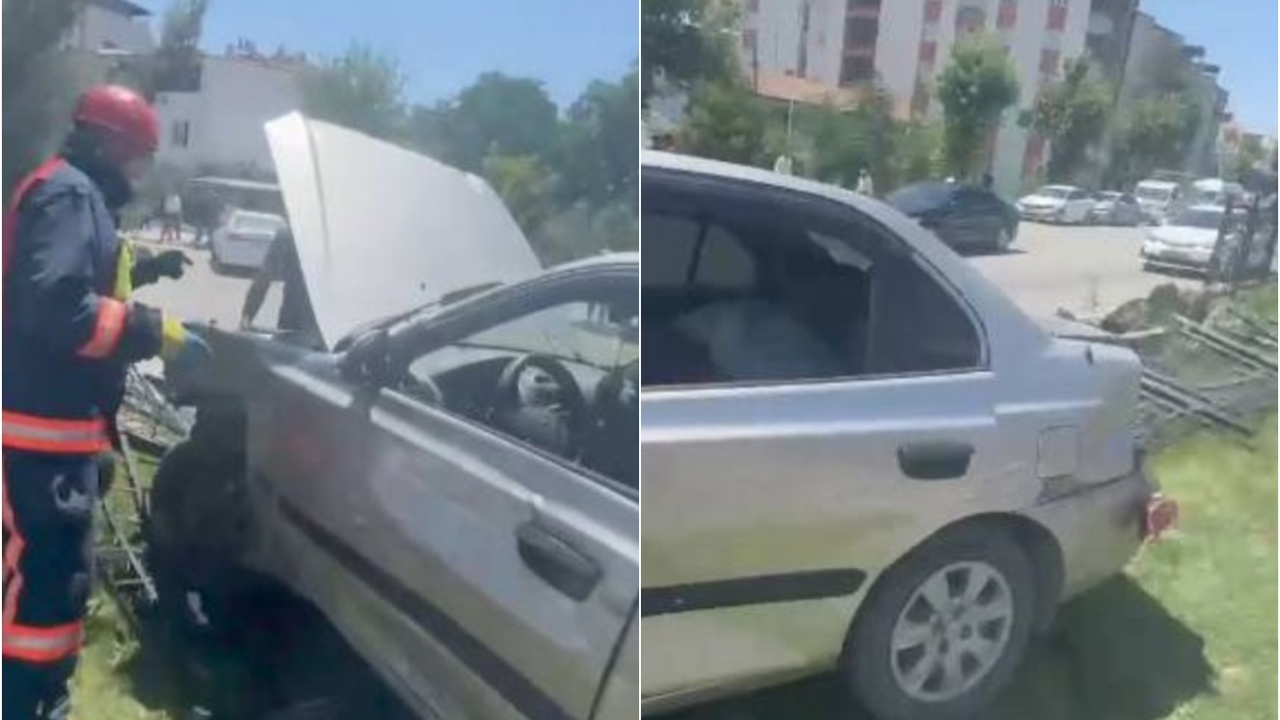 Elazığ'da beton mikseri ile otomobil çarpıştı: 3 yaralı