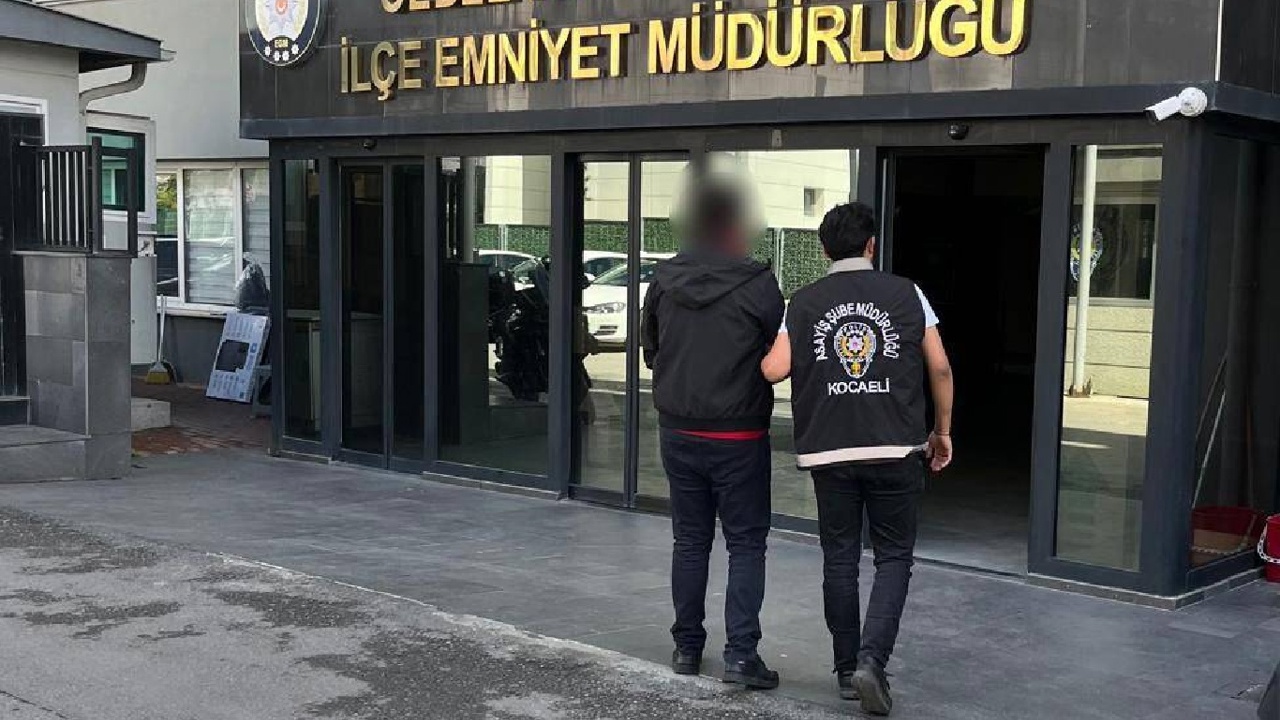 Kocaeli'de firari hükümlü operasyonla yakalandı