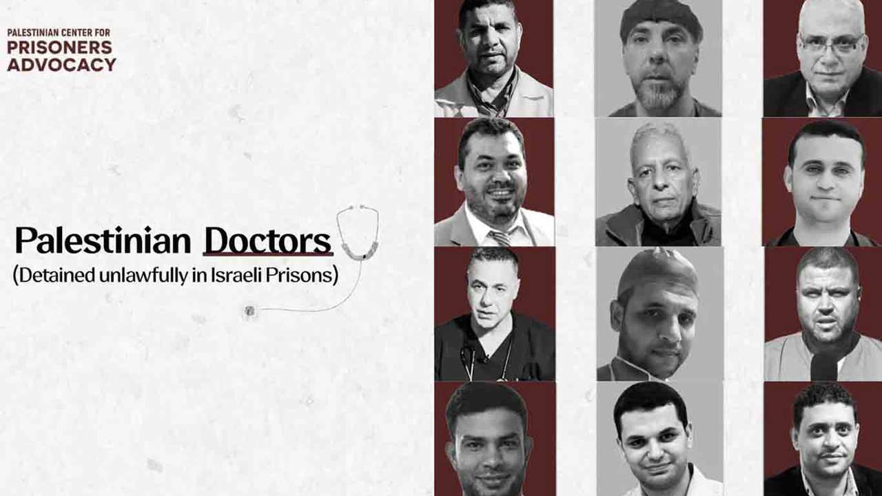 İşgalcilerin hapishanelerindeki 16 Gazzeli doktorun hayatı tehlikede