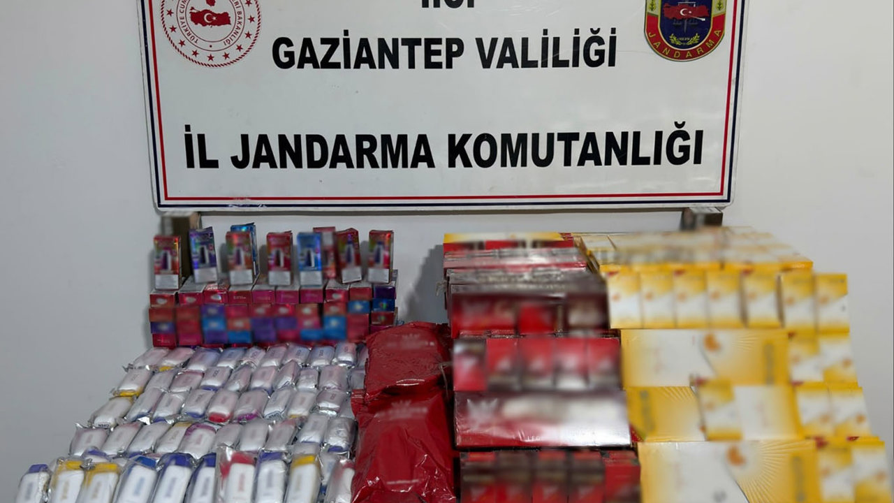 Gaziantep'te gümrük kaçağı elektronik malzemeler ele geçirildi