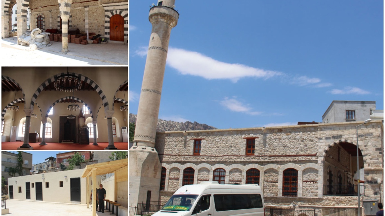 Çermik'te 4 yıldır tamamlanamayan tarihi Hanbaşı Camii için yetkililere çağrı