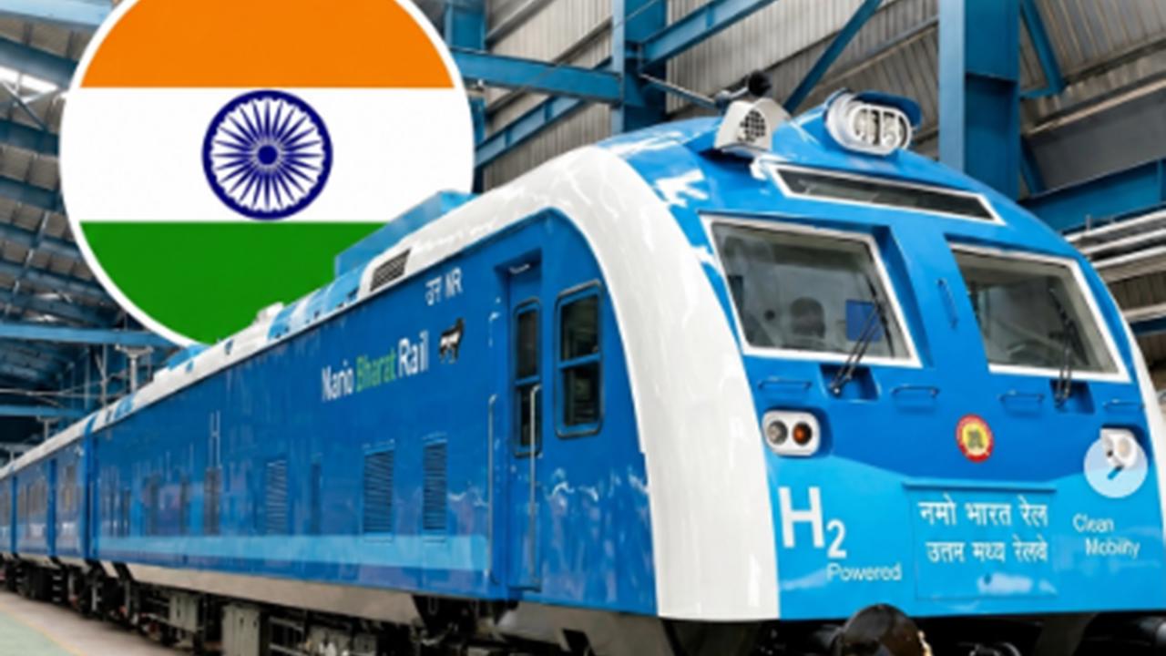Hindistan ilk hidrojen yakıtlı trenini devreye aldı