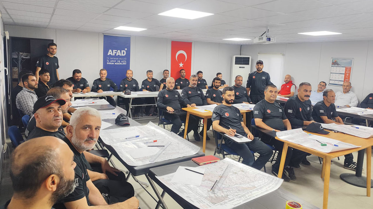 Umut Kervanı AFAD eğitimini tamamladı