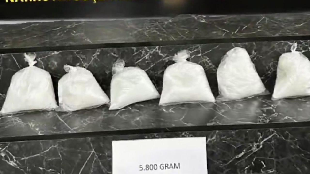 Şırnak'ta tırda 5,8 kilo metamfetamin ele geçirildi