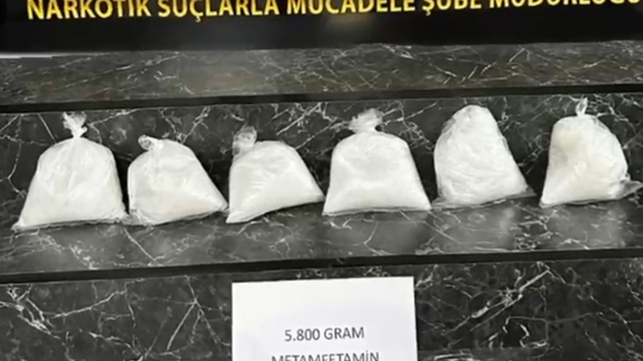 Şırnak'ta tırda 5 kilo 800 gram metamfetamin ele geçirildi