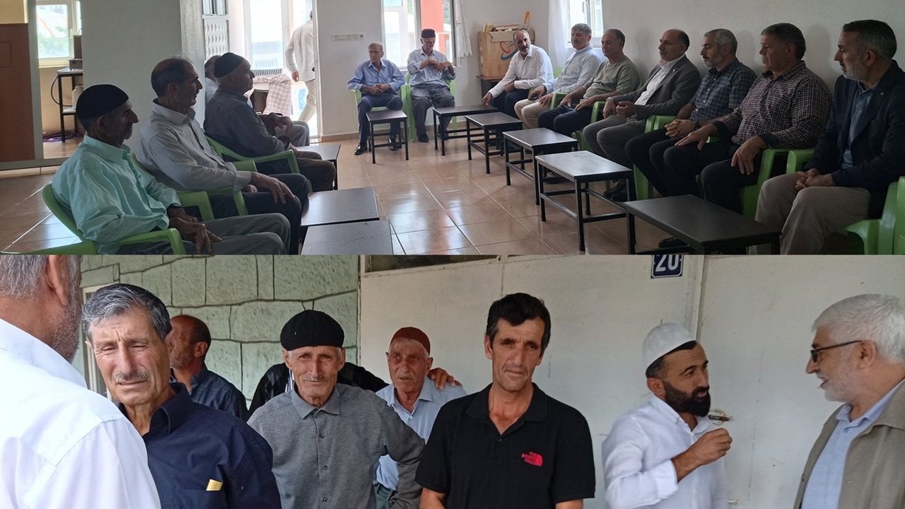 HÜDA PAR Bingöl İl Başkanlığı köy ve mezraları ziyaret ederek halkı dinledi