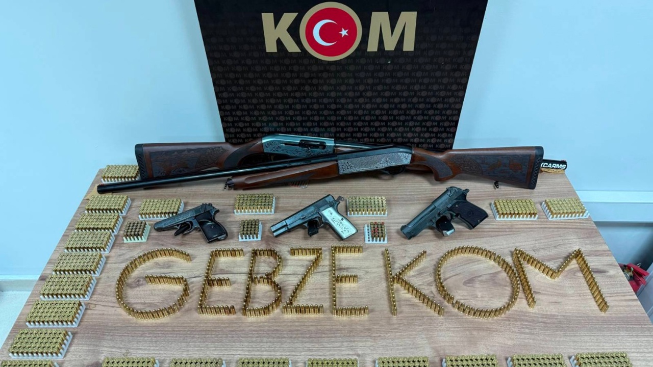 Kocaeli'de silah kaçakçılığı operasyonu: Bir gözaltı