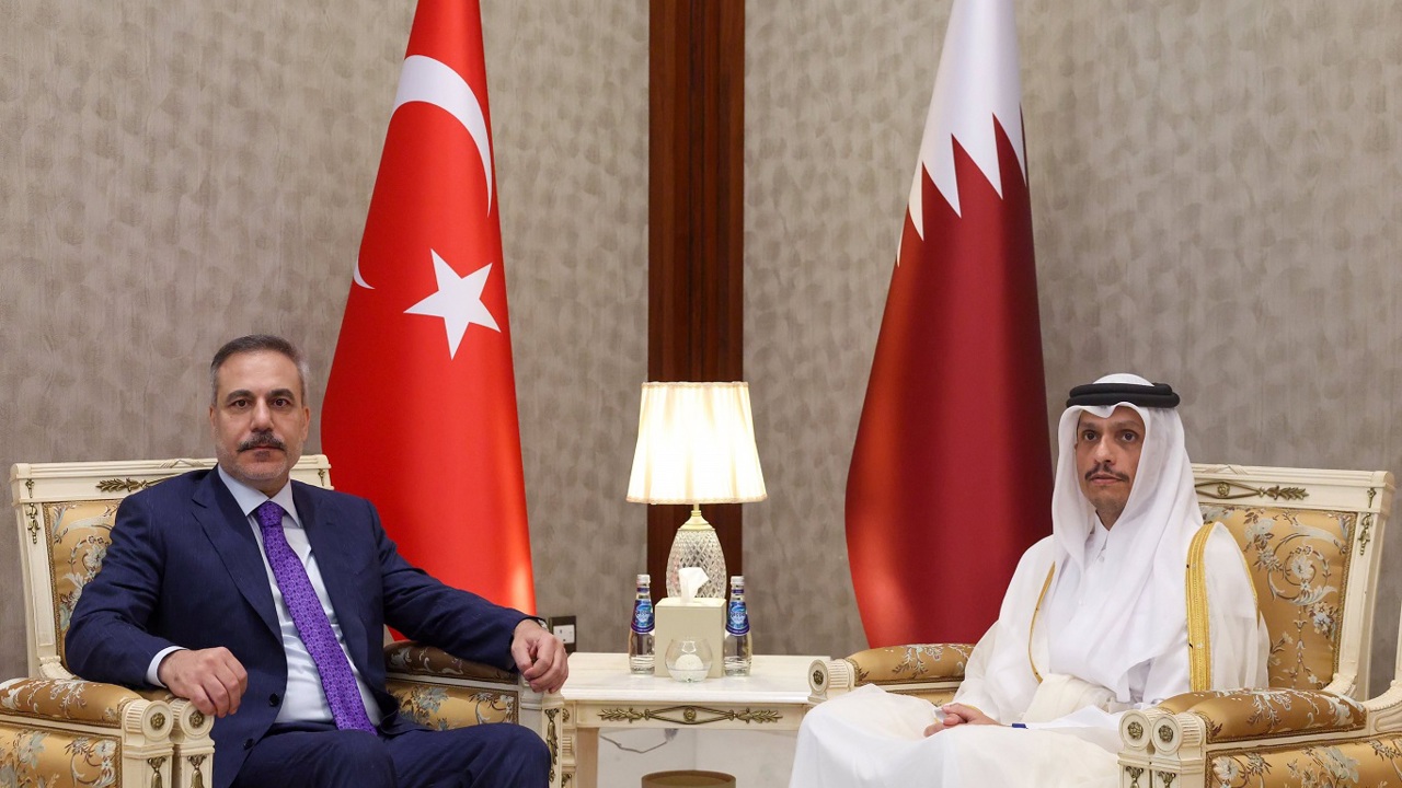 Bakan Fidan, Katarlı mevkidaşı Al Sani ile görüştü