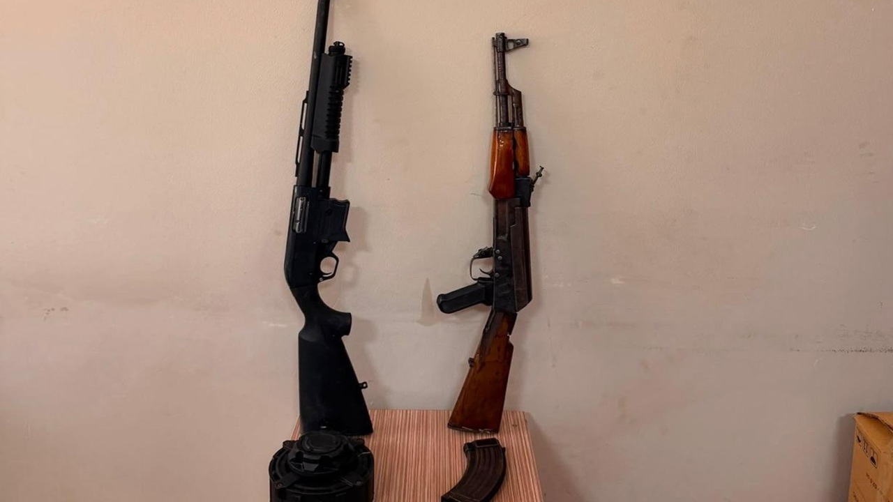 Gaziantep'te ruhsatsız silah operasyonu