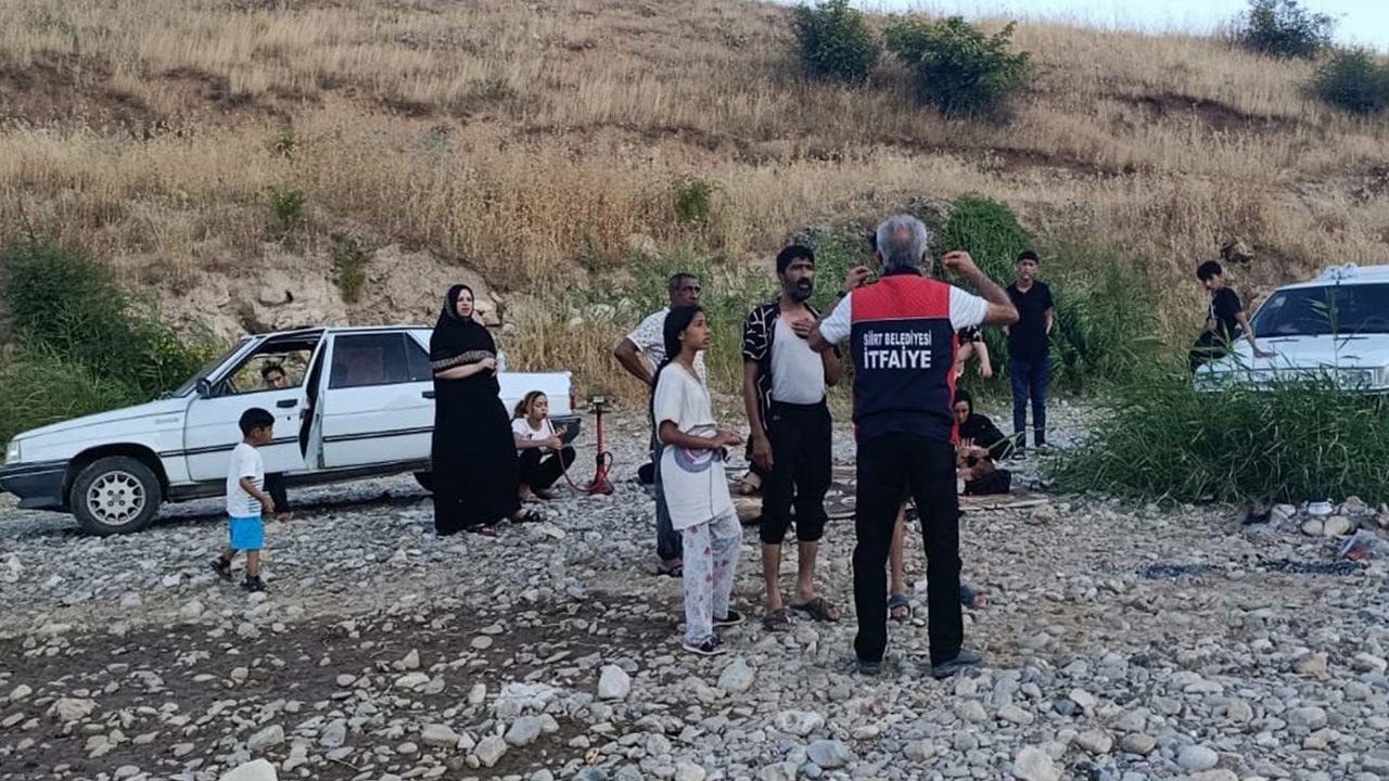 Siirt'te boğulma tehlikesine karşı uyarı: Dere ve çaylarda yüzmeyin