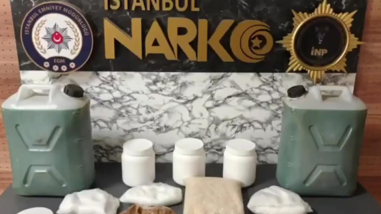 İstanbul Fatih'te 49 kilo metamfetamin ele geçirildi