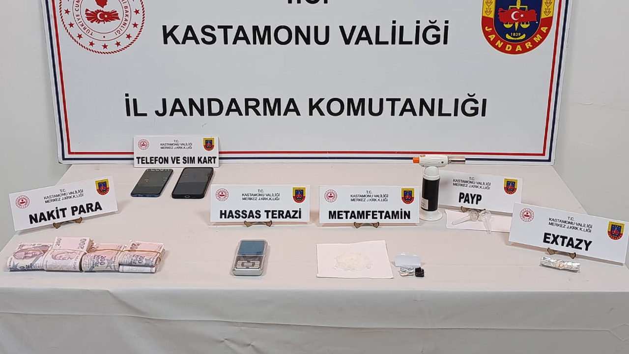 Kastamonu'da uyuşturucu operasyonu: 5 şüpheli hakkında adli işlem