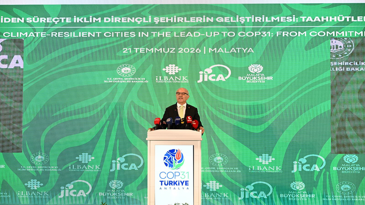 Malatya'da iklim dirençli şehirler toplantısı düzenlendi