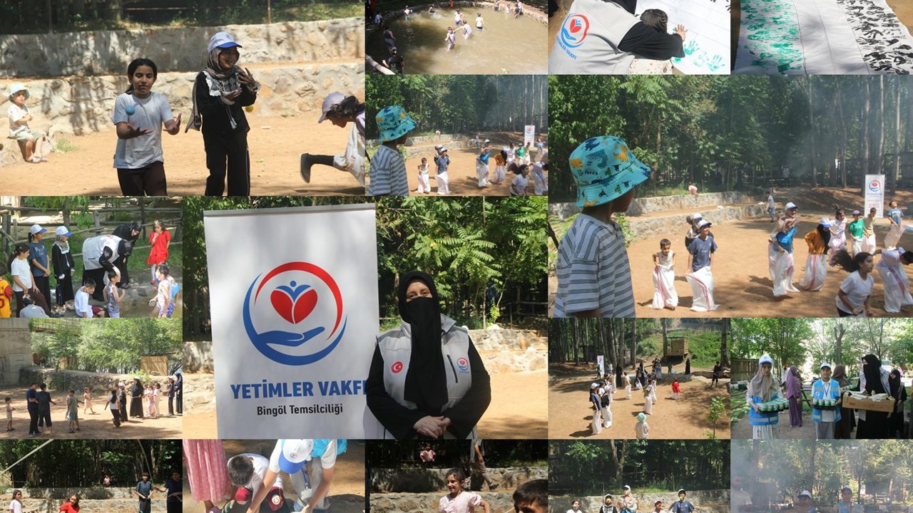 Yetimler Vakfı Bingöl'deki yetimlerin yüzünü güldürdü