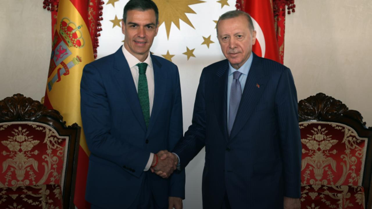 Cumhurbaşkanı Erdoğan, İspanya Başbakanı Sanchez ile görüştü
