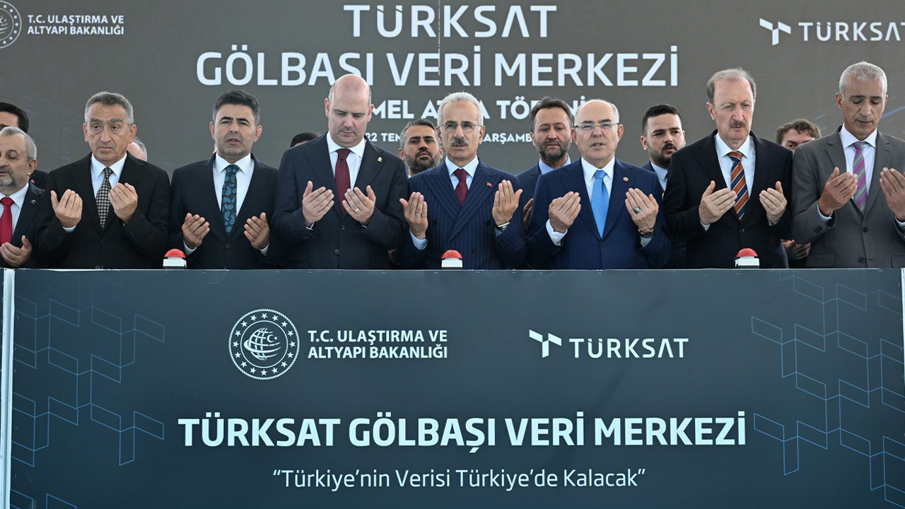 Türksat Gölbaşı Veri Merkezi'nin temeli atıldı
