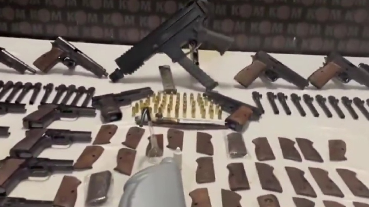Kütahya'da silah ve uyuşturucu operasyonu: 5 gözaltı