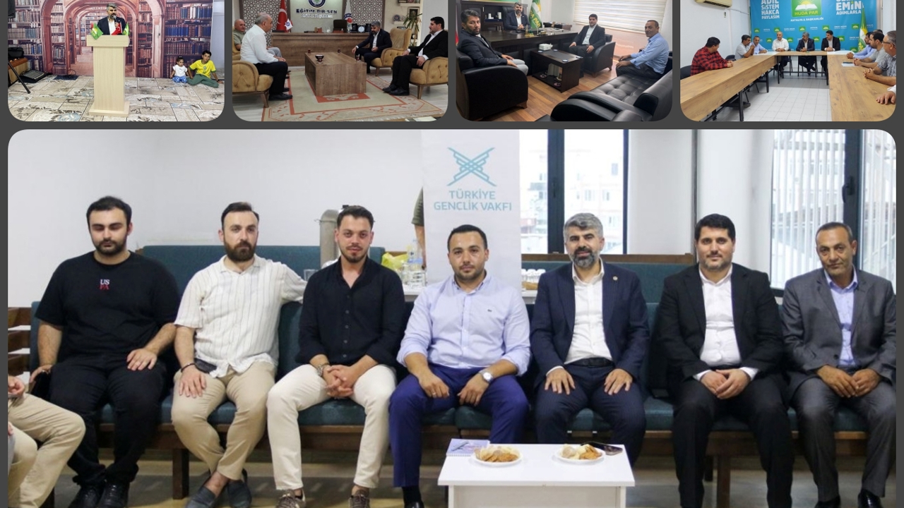 HÜDA PAR Milletvekili Faruk Dinç Antalya'da çeşitli temaslarda bulundu