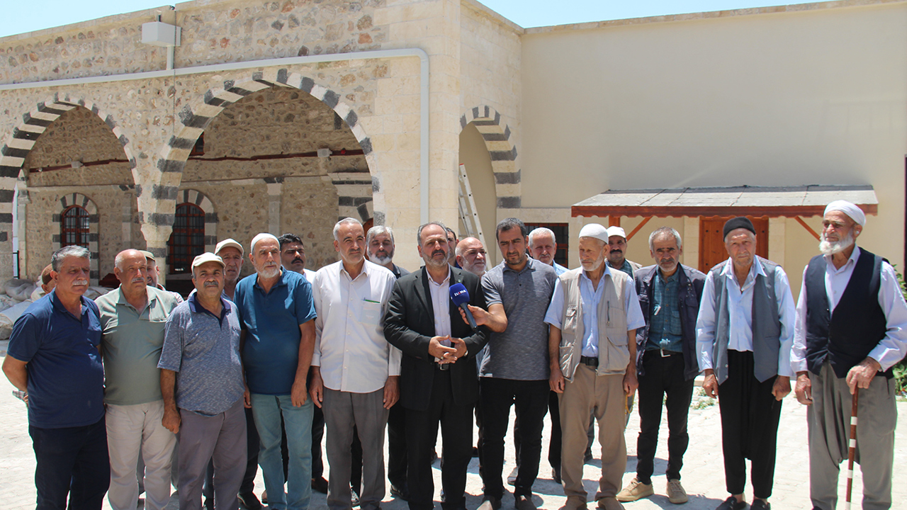HÜDA PAR Çermik İlçe Başkanı Yiğit: Hanbaşı Camii bir an önce ibadete açılmalı
