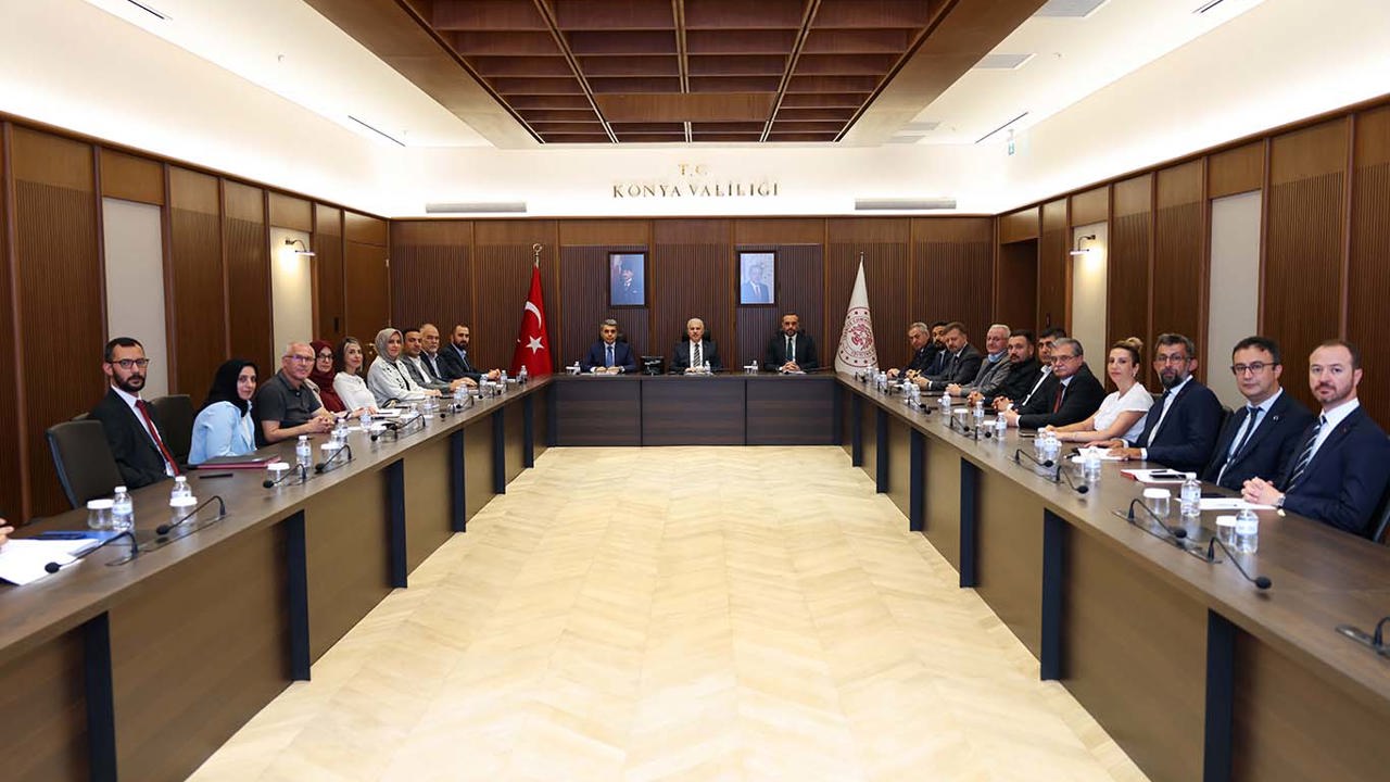 Konya'da il istihdam ve mesleki eğitim kurulu toplandı