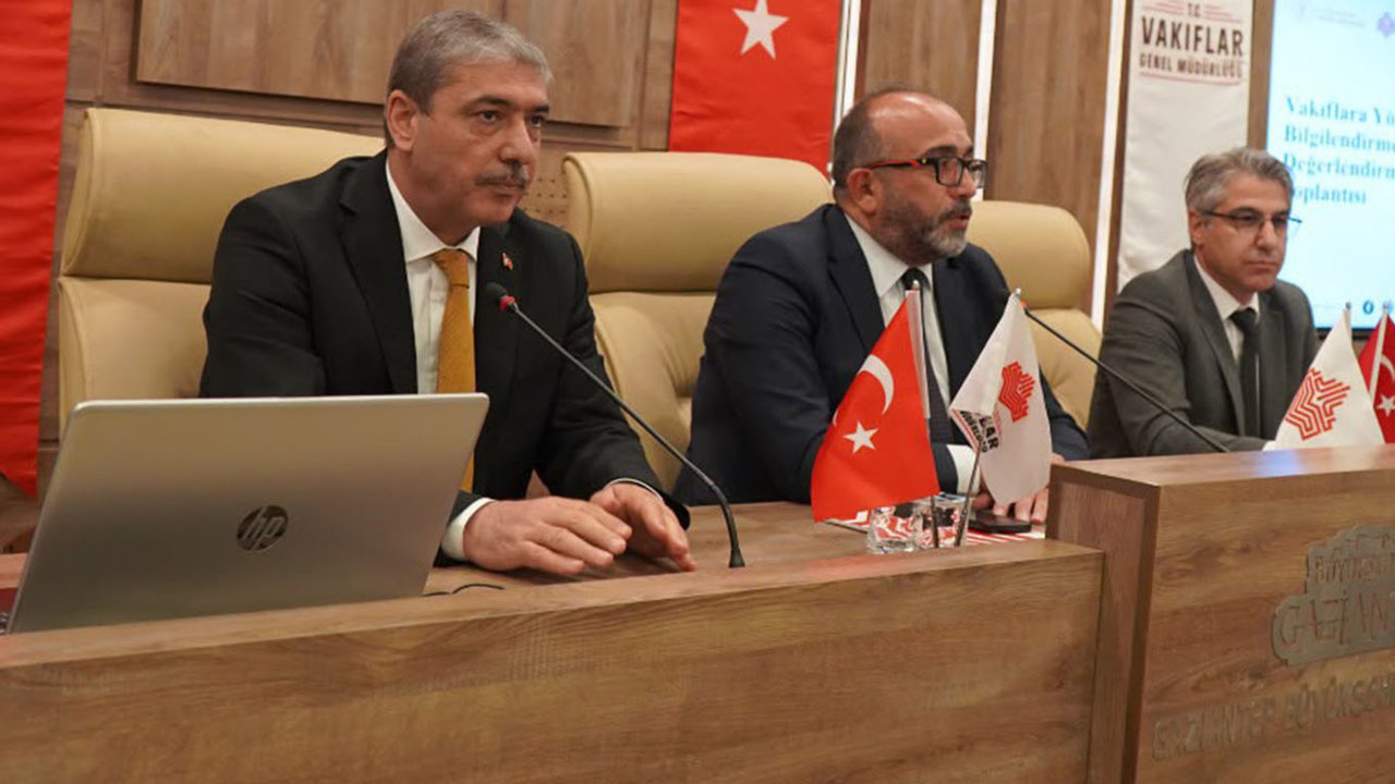 Gaziantep'te vakıfların kurumsal kapasitelerini güçlendirmek amacıyla eğitim semineri düzenlendi