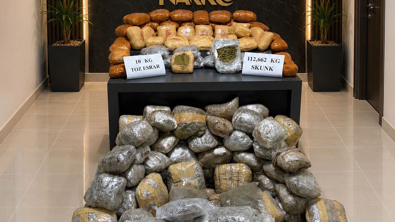 Batman’da 122 kilogramdan fazla uyuşturucu ele geçirildi: 2 tutuklama