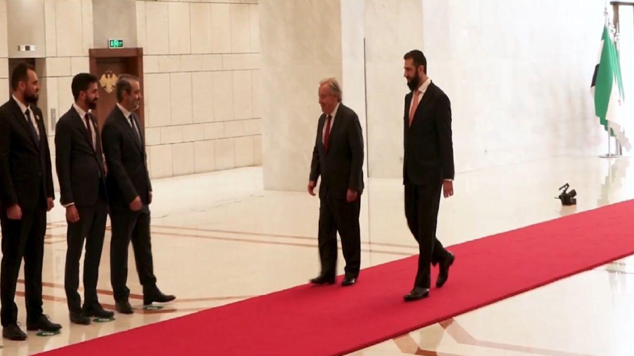 BM Genel Sekreteri Guterres, Esad sonrası ilk kez Şam'da