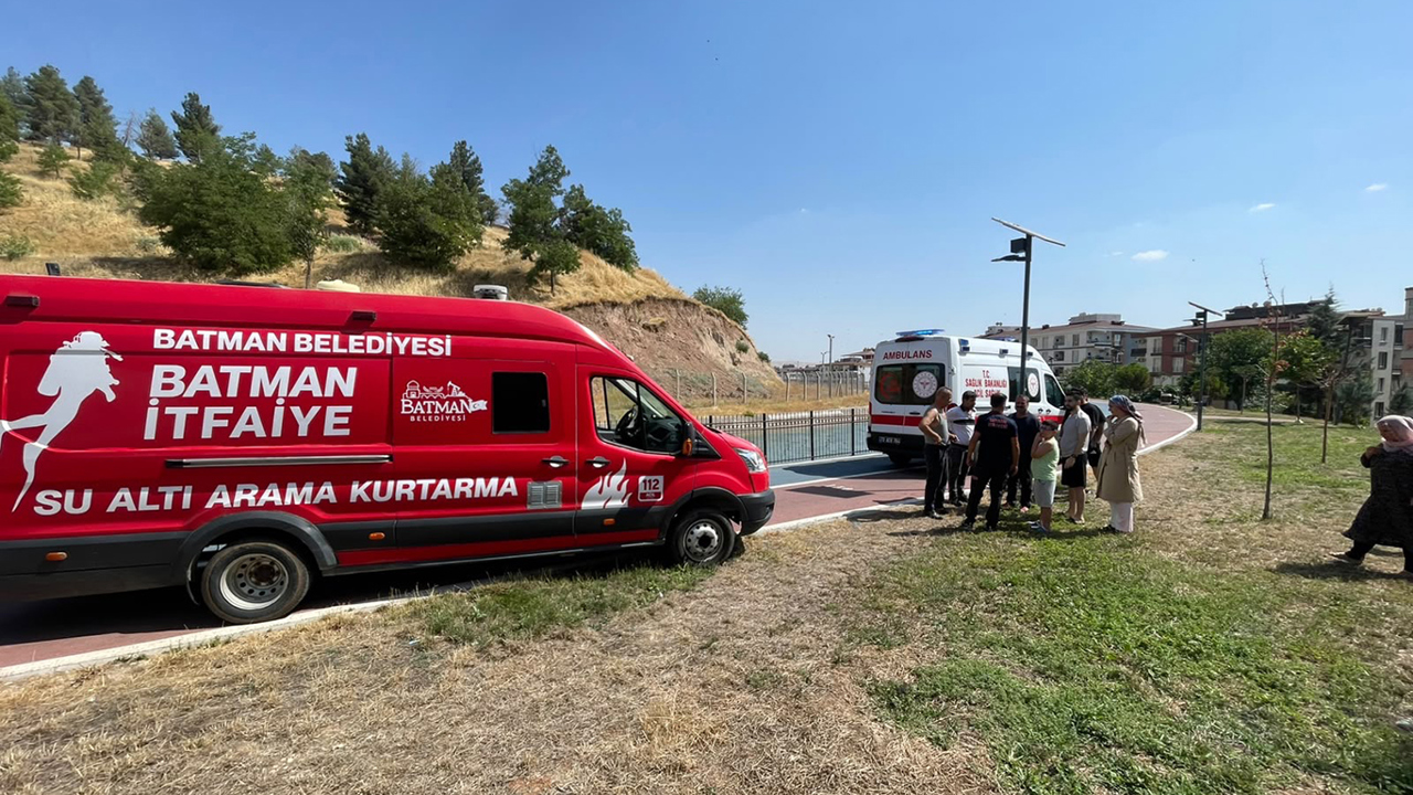 Batman’da sulama kanalına düşen kız çocuğu kurtarıldı