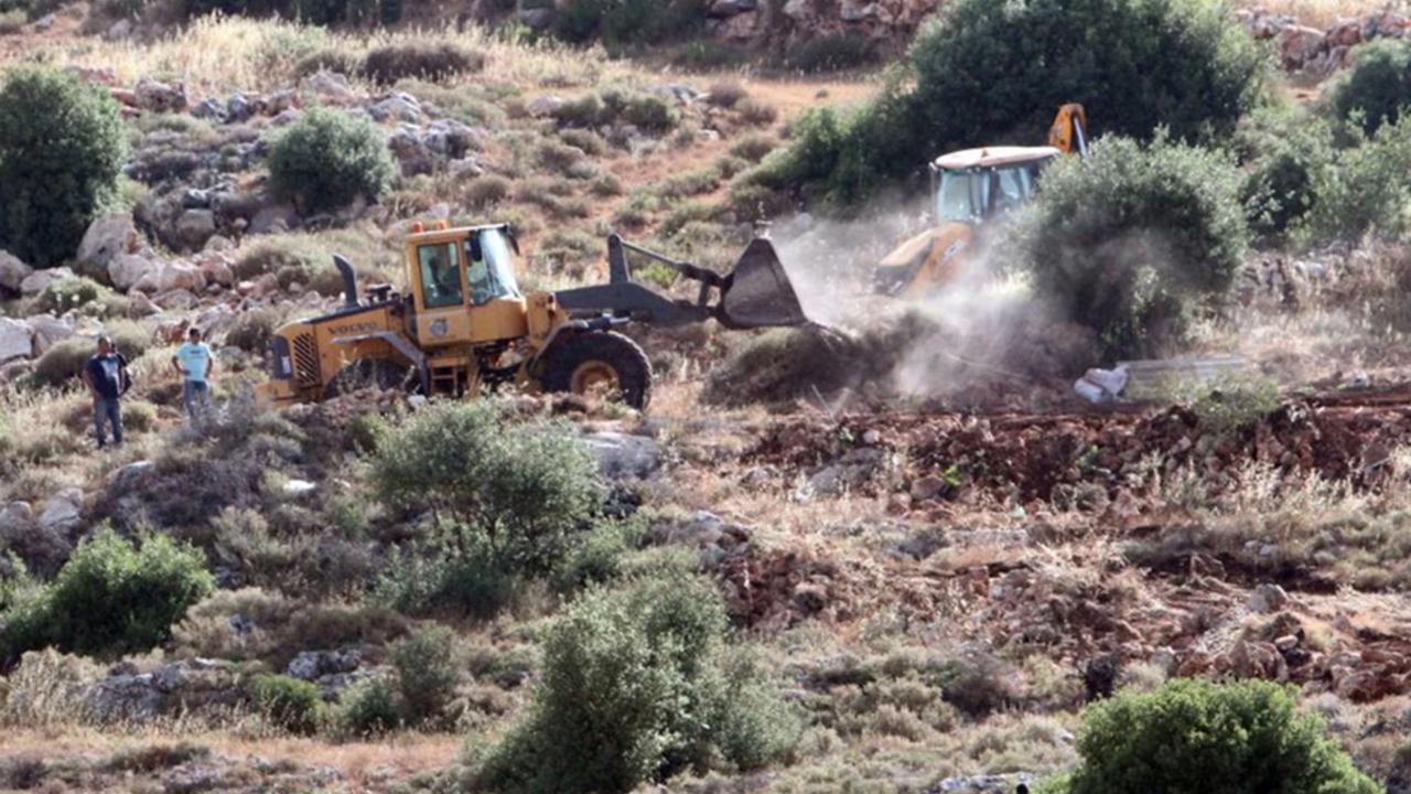 Batı Şeria'da yıkım emri: 69 dönümlük alanda zeytin ağaçları sökülecek, bitki örtüsü yok edilecek