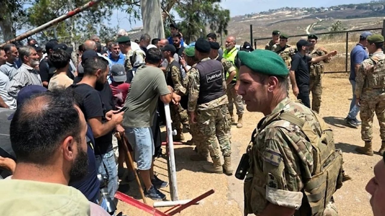 Lübnan ordusu: İşgal rejimi ihlallerinin güneydeki geri dönüşleri engelliyor