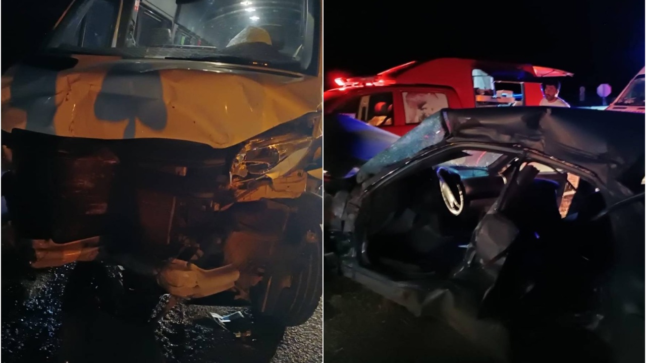 Malatya'da minibüs ile otomobil çarpıştı: Bir ölü