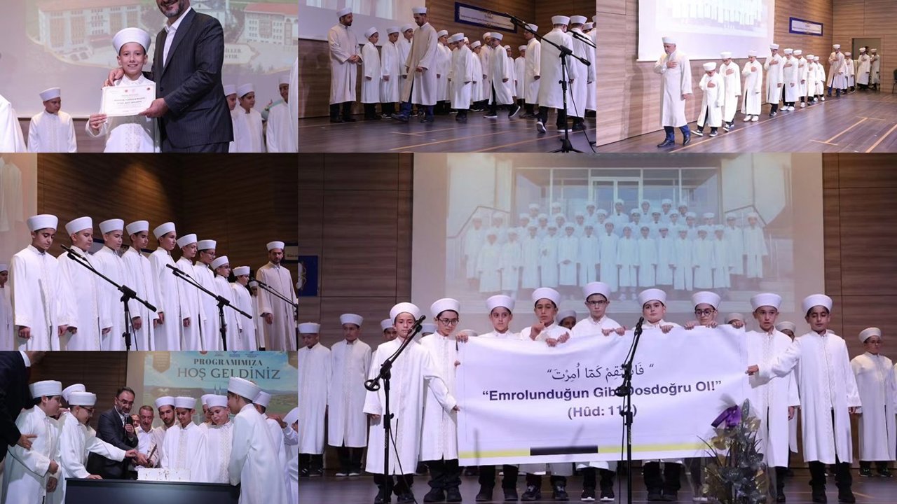 Bursa'da 34 hafız öğrenci için icazet programı düzenlendi