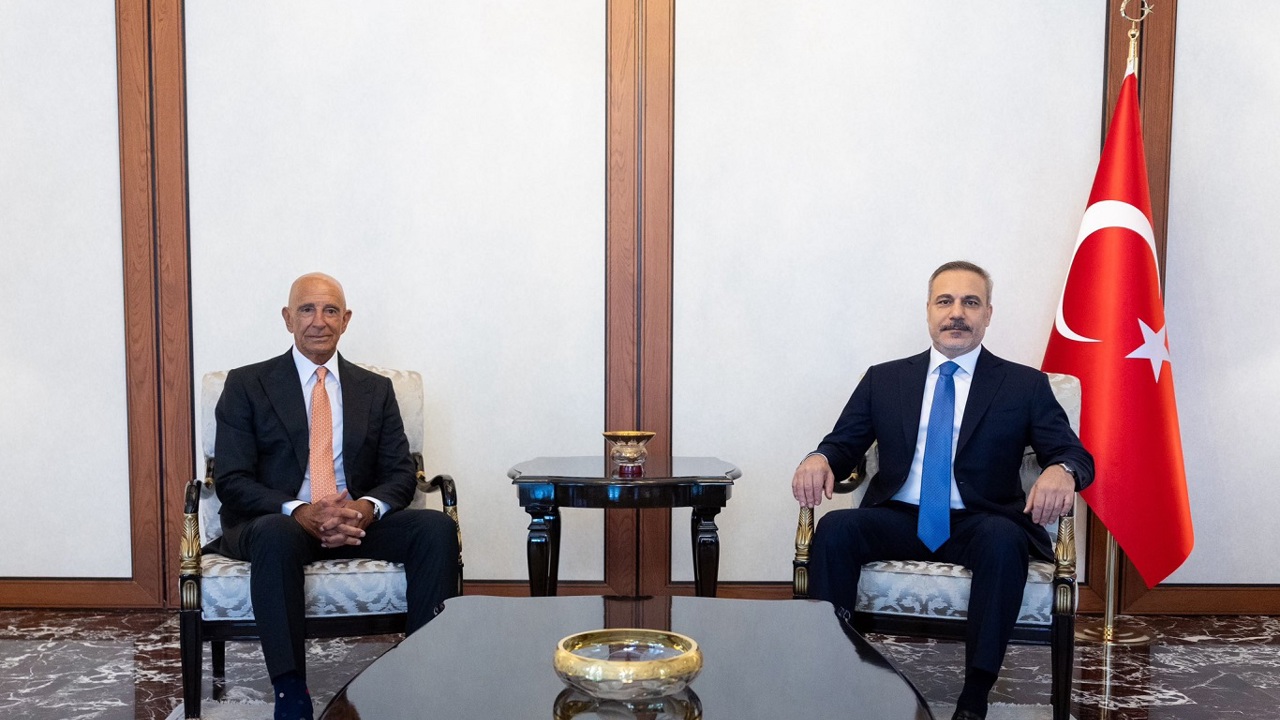 Bakan Fidan, ABD'nin Ankara Büyükelçisi Barrack'ı kabul etti