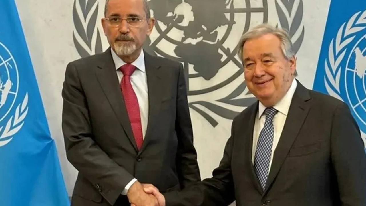 Guterres Ürdün Dışişleri Bakanı Safedi ile bölgesel gelişmeleri ele aldı