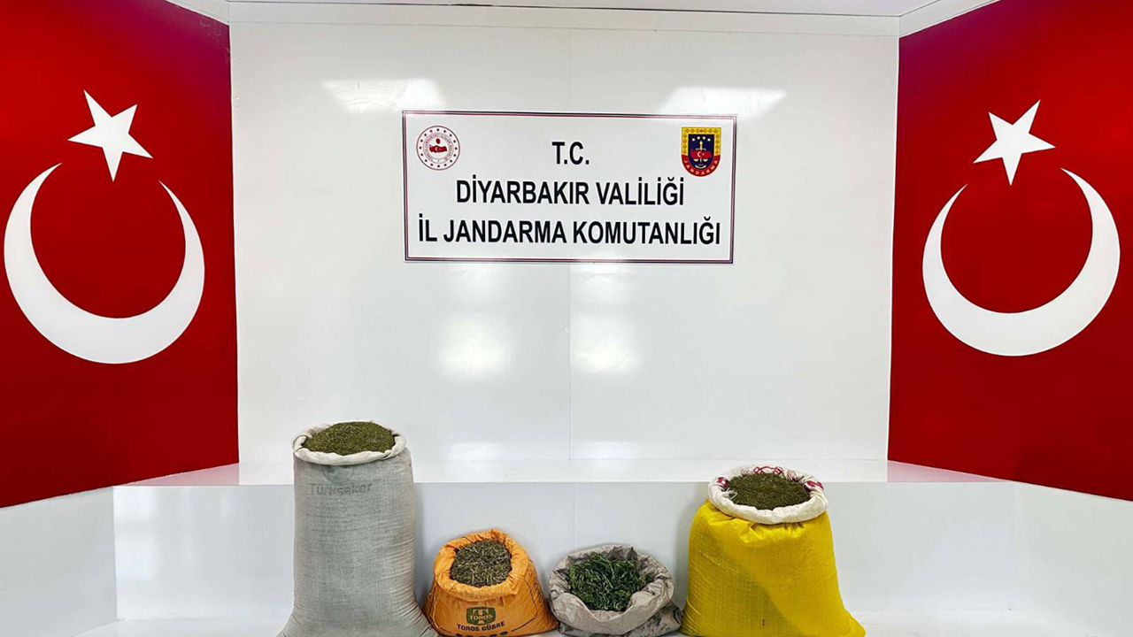 Diyarbakır'da 144 kilogram uyuşturucu ele geçirildi