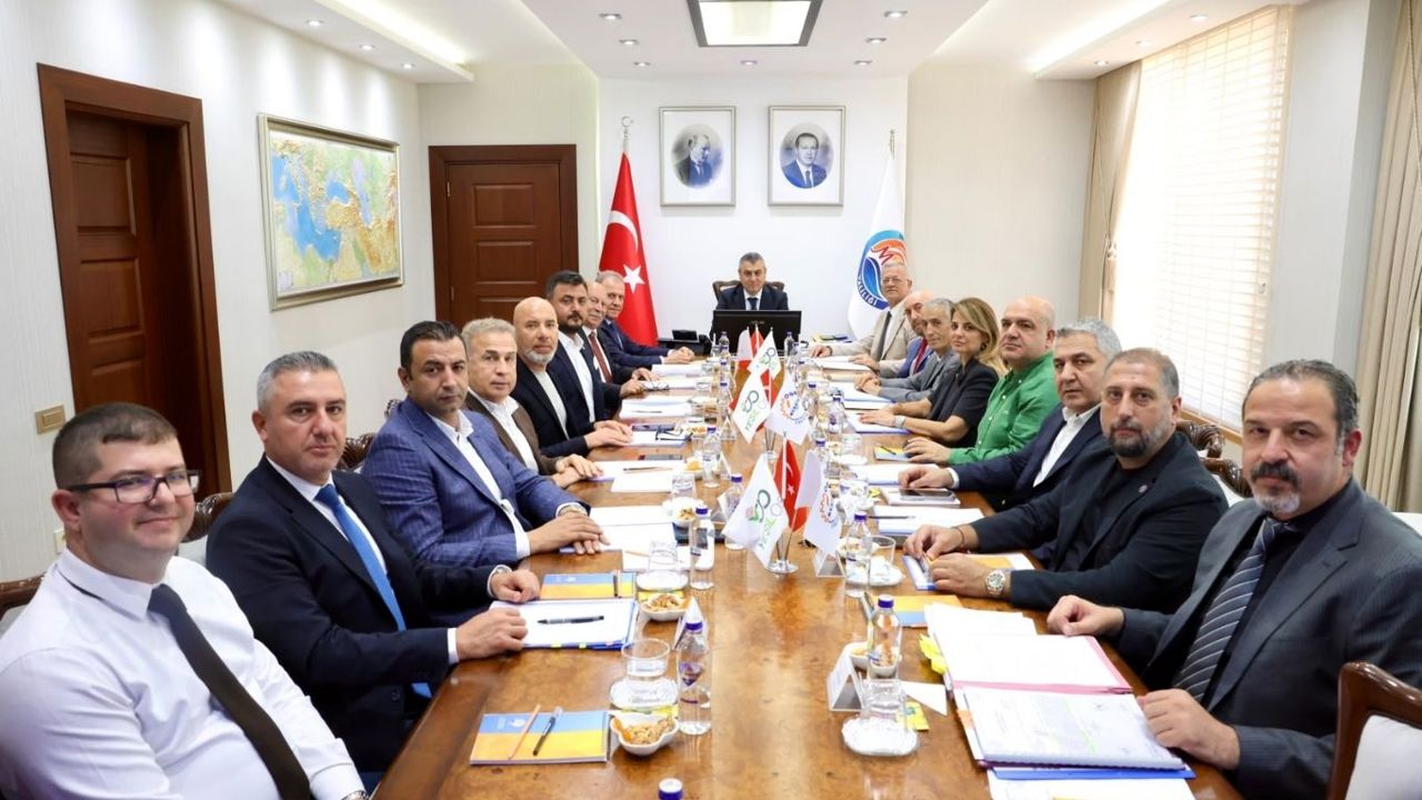 Mersin OSB müteşebbis heyeti toplandı
