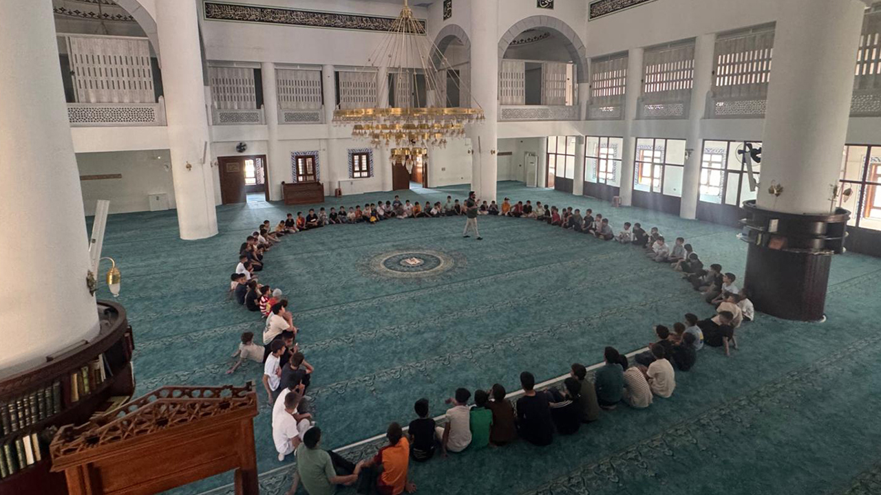 Yeşilay Şırnak'ta yaz Kur'an kursu öğrencileriyle buluştu
