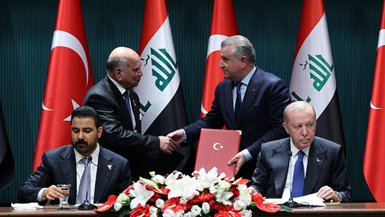Türkiye ile Irak arasında 5 anlaşma imzalandı