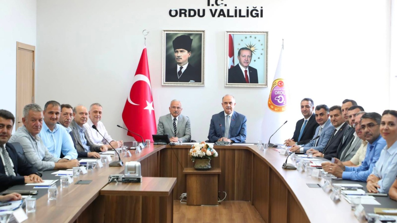 Ordu'da İl İstihdam ve Mesleki Eğitim Kurulu toplantısı yapıldı