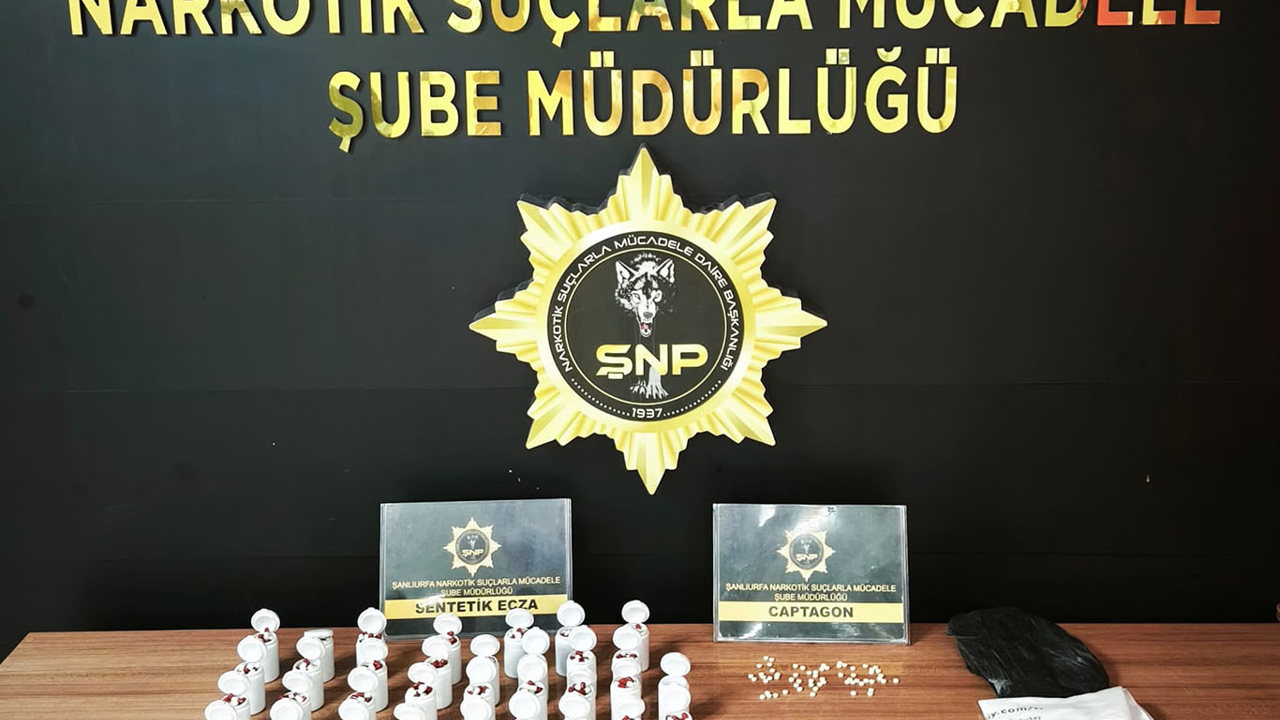 Şanlıurfa'da uyuşturucu operasyonu: 3 şüpheli tutuklandı