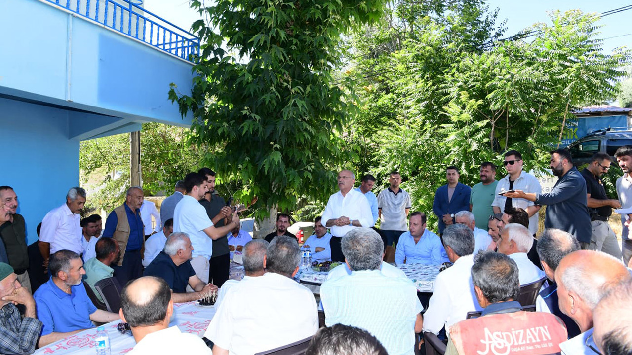 Malatya Büyükşehir Belediye Başkanı Pütürge'de çalışmaları inceledi