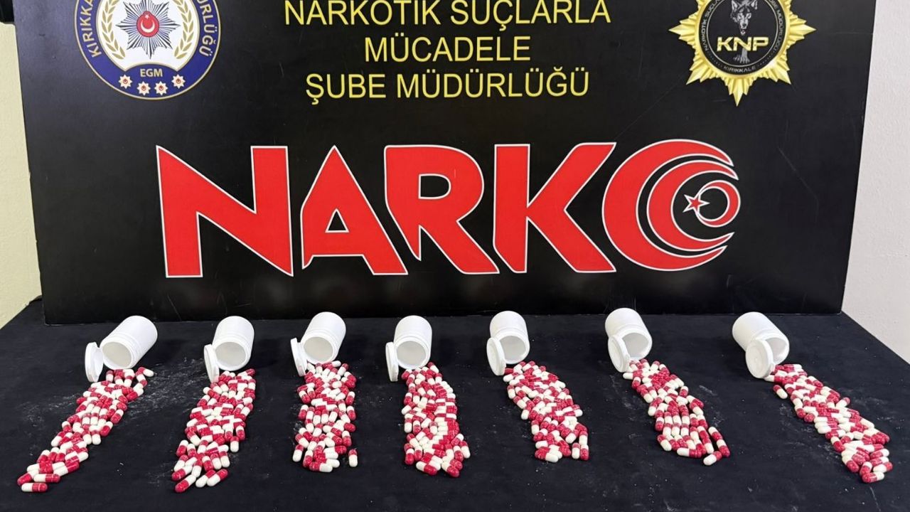 Kırıkkale'de uyuşturucu operasyonunda yakalanan şüpheli tutuklandı